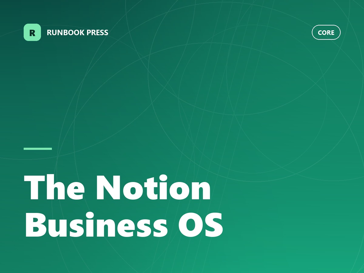 The Notion Business OS